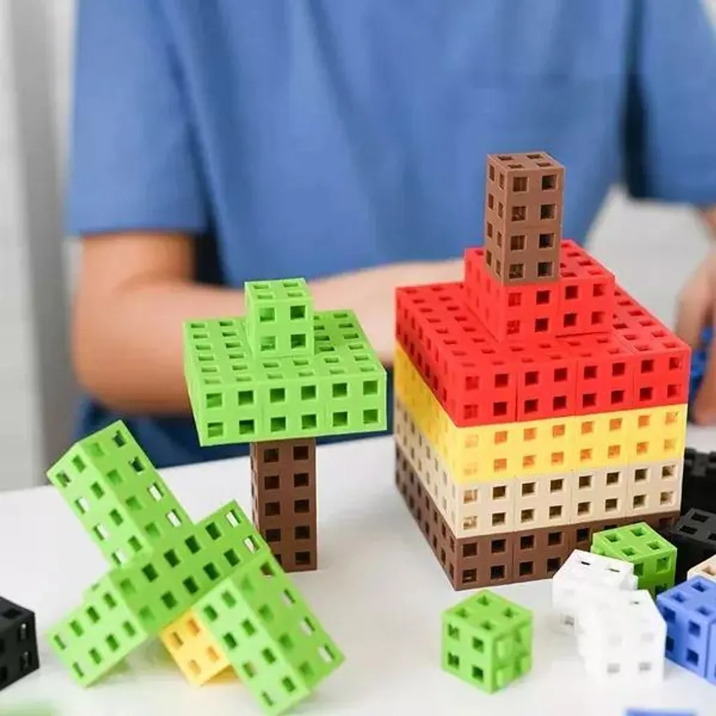 Meli Cube Blocs de Construction 100pcs - Jeu Éducatif de Construction - 6