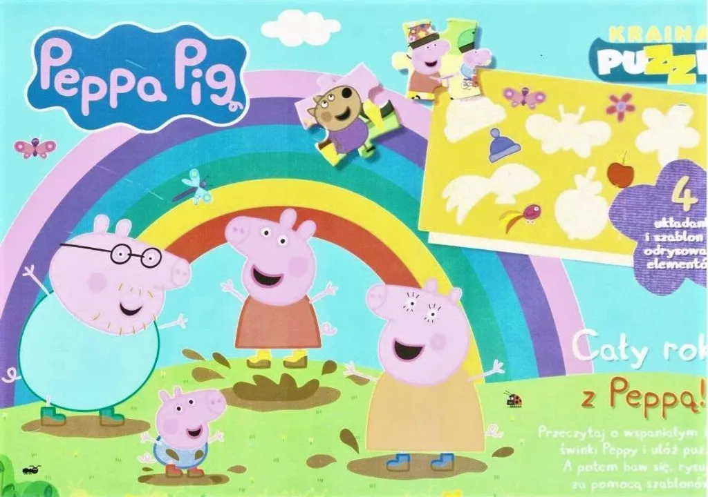 Livre Puzzle Peppa Pig : Occuper Votre Enfant sans Écran et Intelligemment