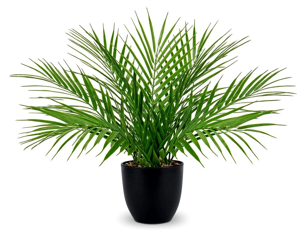 40,6 cm Kunstpflanze im Topf - Künstliche Palme für moderne Dekoration