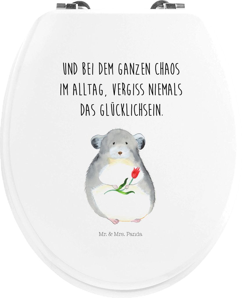 Mr. & Mrs. Panda Klobrille Chinchilla Blume - Weiß - Produktbild 