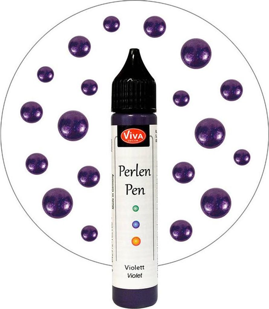 ViVA DECOR Perlen Pen 28 ml violett Produktbild 