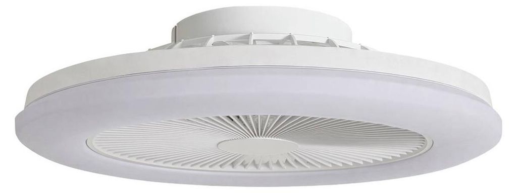 Ventilatore da soffitto a LED Lindby Vedin, bianco, DC, Ø Immagine del prodotto 