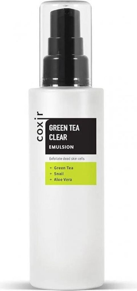 COXIR - Greentea Clear Emulsion, 100 ml - Emulze se zeleným Obrázek produktu 