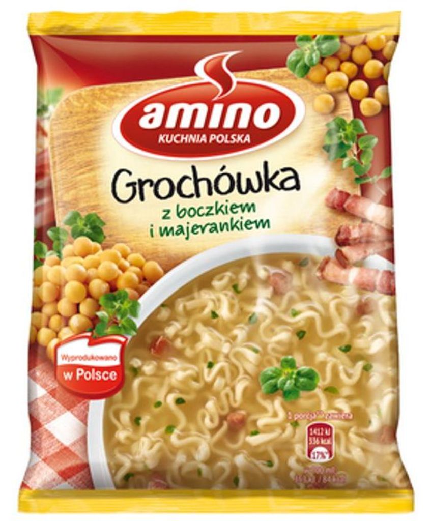 Amino Nudle grochowa 65g Zdjęcie produktu 