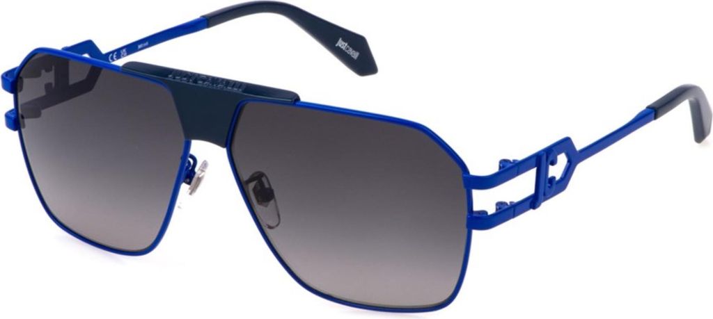 Just Cavalli SJC094 Blu pieno lucido 61/12/140 Uni Sonnenbrillen