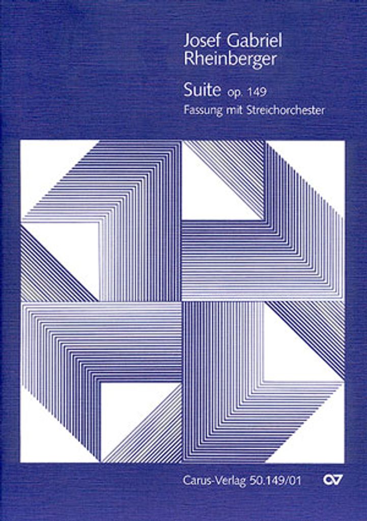 Suite c-Moll op.149 in derOrchesterfassung für Violine, Violoncello