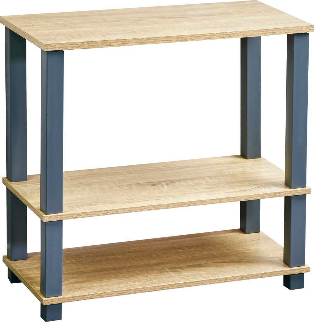 KESPER 18451 Scaffale a 3 livelli, in pannelli di fibra con Immagine del prodotto 