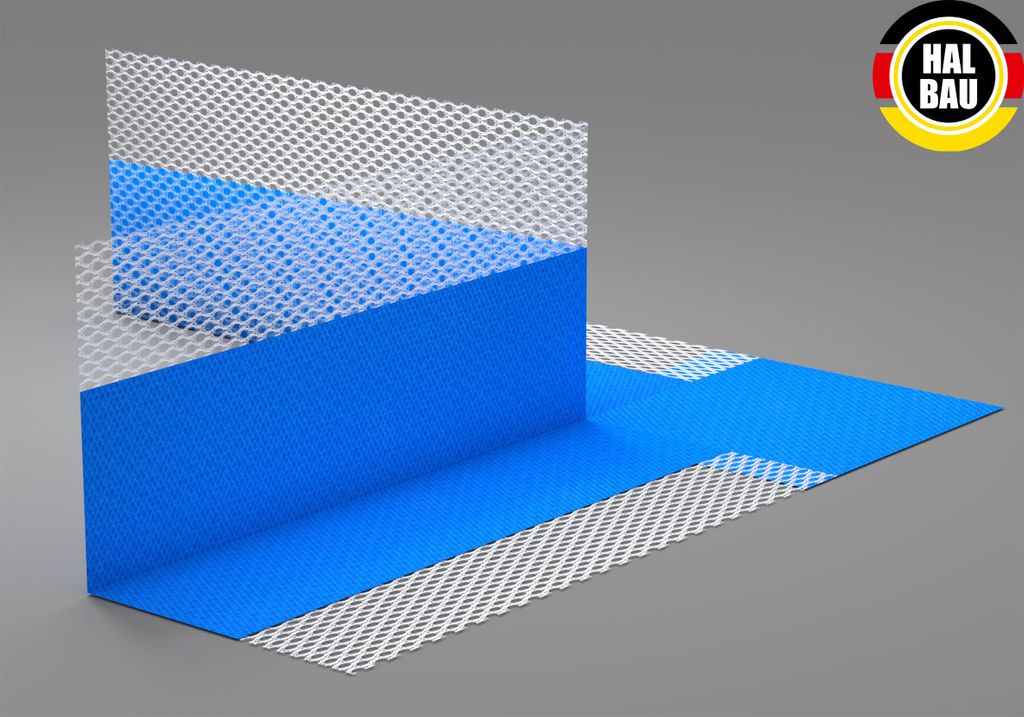 Dichtecken 20St. Außenecken Elastomer Wasserdicht Flüssigfolie Dusche Bad Küche Halbau HN01