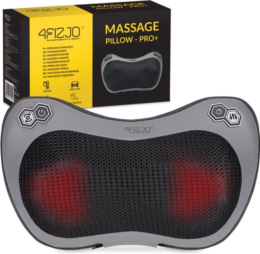 Massagekussen Pro+ zwart Productafbeelding 