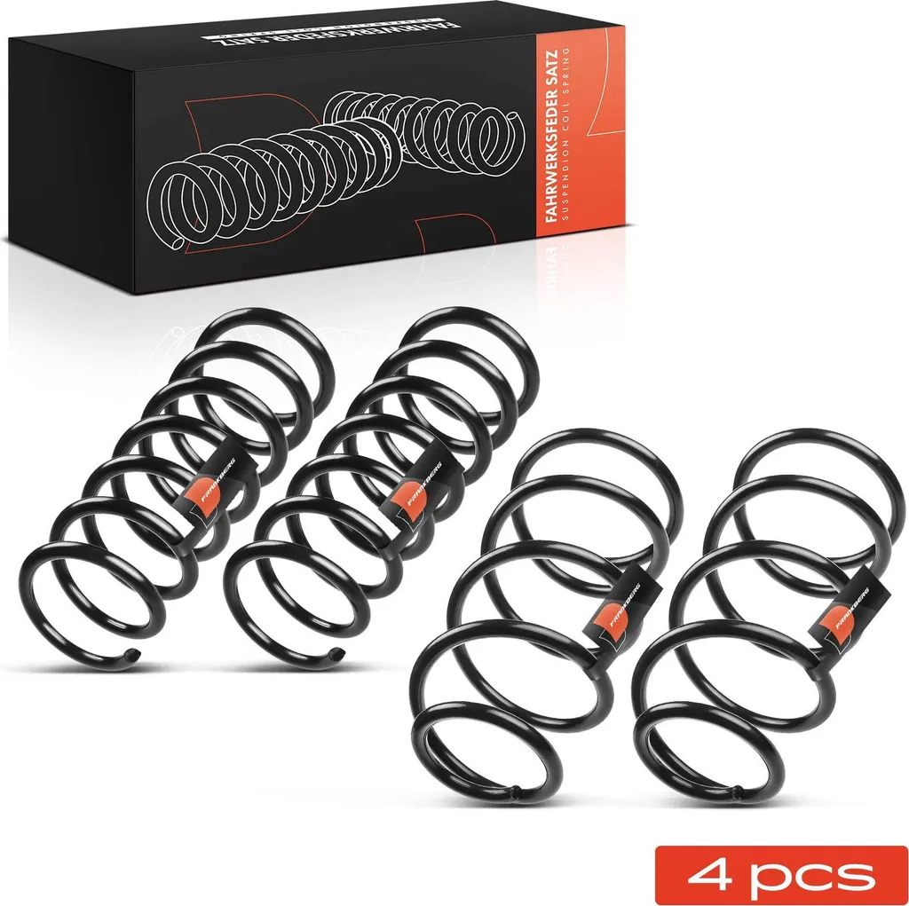 Suspension Volvo V50 MW 2.4 : Pack 4 ressorts avant arrière neufs
