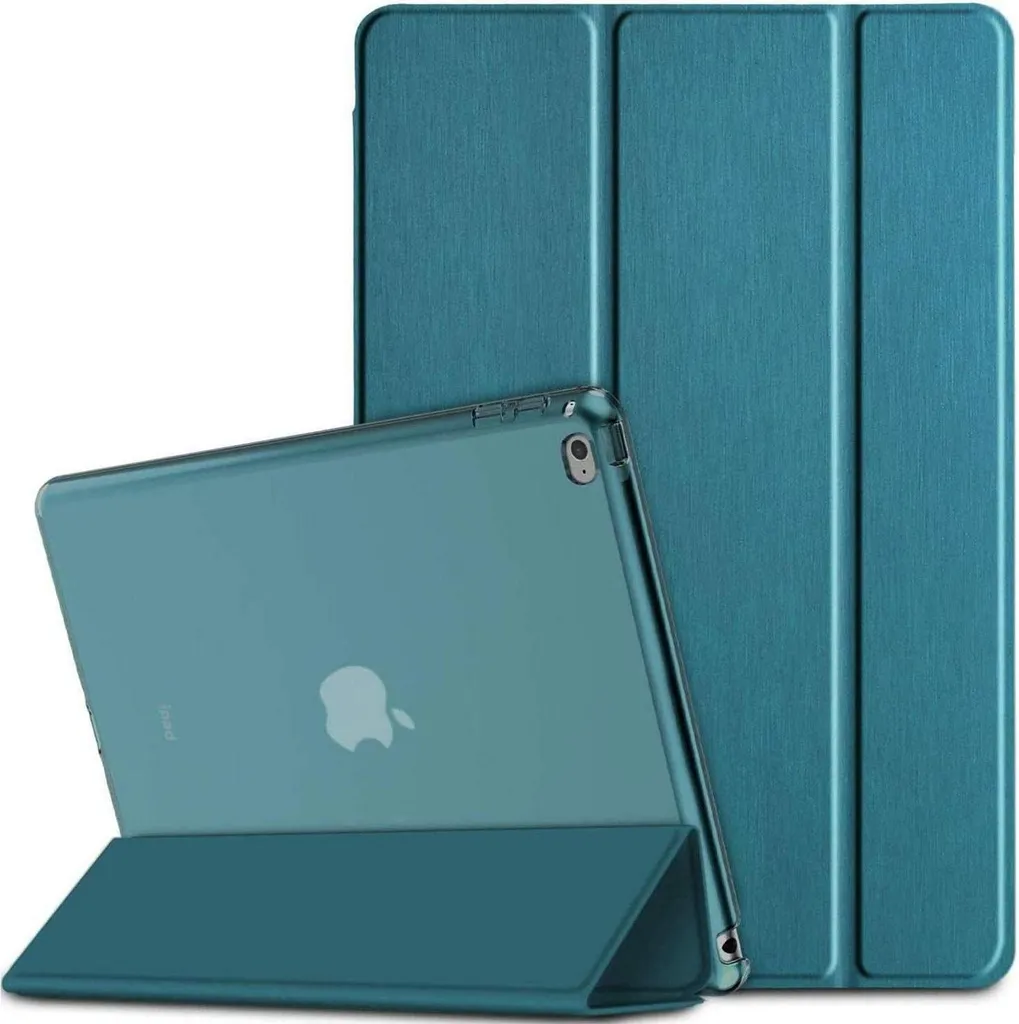 Coque iPad Air 2 Anti-Rayures Bleu Paon - Protégez sans Alourdir
