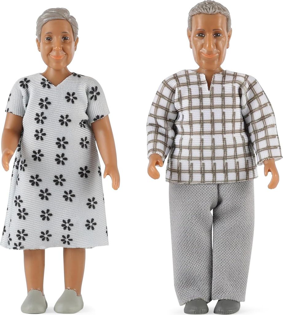 Lundby Puppenhaus Großeltern-Set Nikki Puppenfiguren 2 St. ab 3 Jahren Zubehör