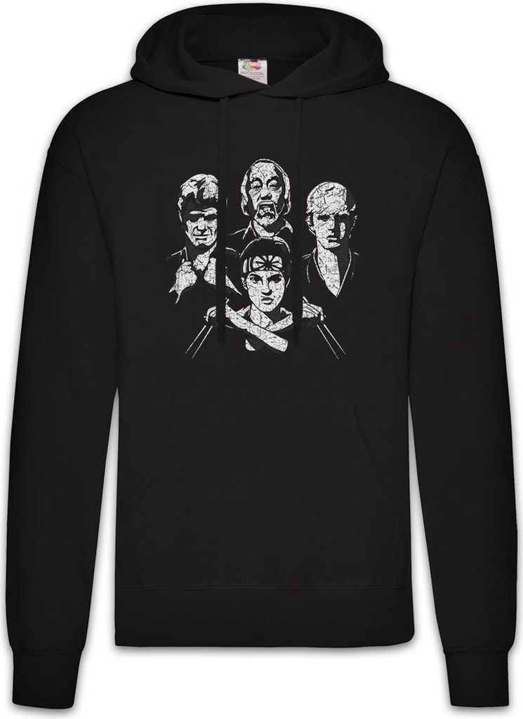 Urban Backwoods Karate Rhapsody, Herren Hoodie, Farbe: Schwarz, Größe: XL