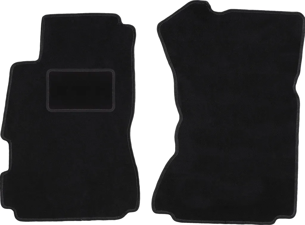 Tappetini Auto Anteriori per Daewoo Arcadia 1991-1996 - Velluto Nero