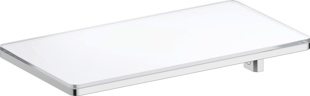 DURAVIT 41000610 Ablage für Brausestange 214mm Chrom Produktbild 