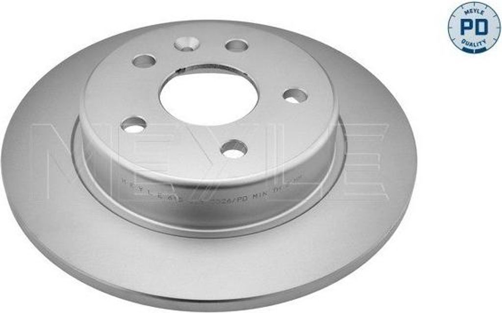 2x MEYLE Bremsscheibe 615 523 0026/PD hinten für OPEL Astra K Schrägheck (B16)