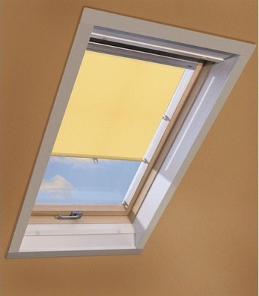 Tageslichtrollo FAKRO ARS gelb manuell 55x78 cm (01) 55x98 cm (02)