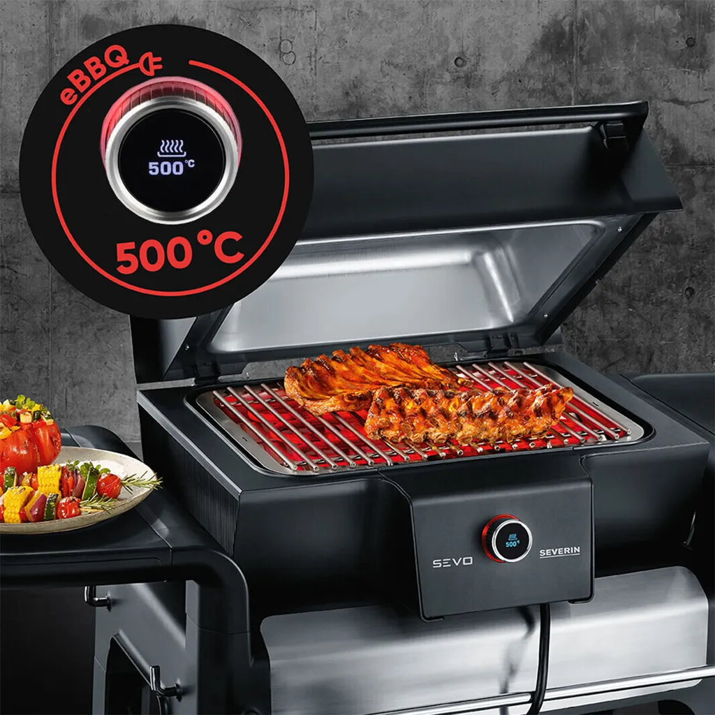 Gril électrique SEVERIN PG 8106 sans fumée avec contrôle de cuisson - 30