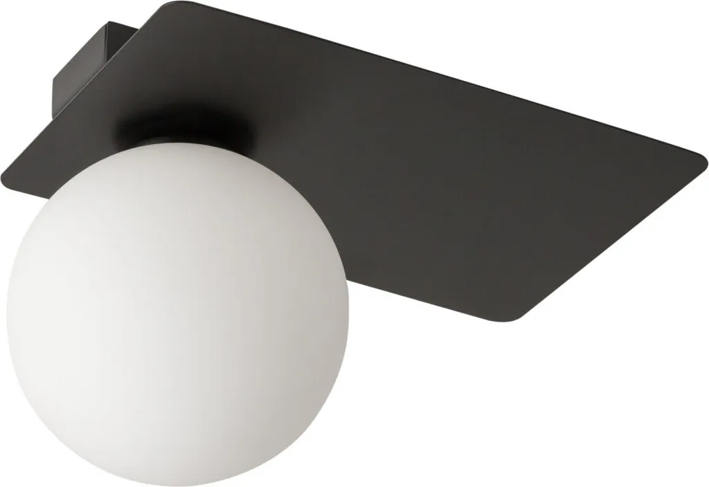 Plafonnier Argon Sigma Lighting Noir et Blanc G9 19x25x17 cm IP20
