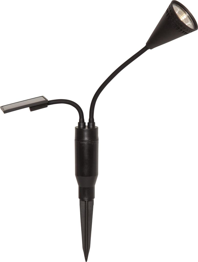Solar Garten Spotlight Powerspot kabellos warmweiße LED Produktbild 