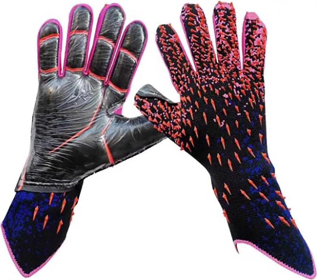 Guanti Portiere Calcio Ragazzi Lattice Grip Forte Taglia 8 Antiscivolo