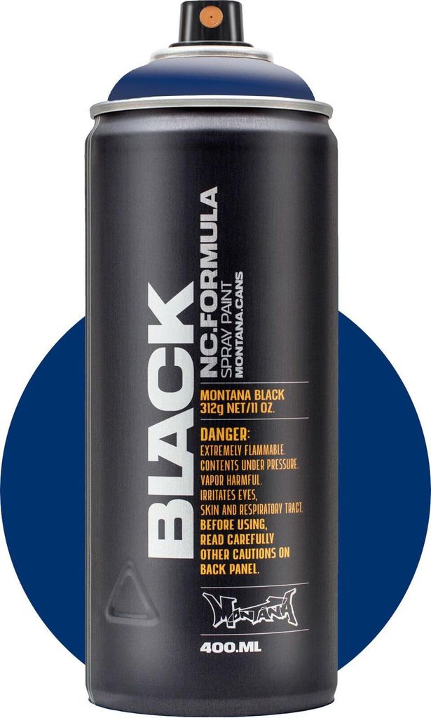 Montana Cans Black Sprühfarbe 5080 Ultramarine 400 ml 1 stk