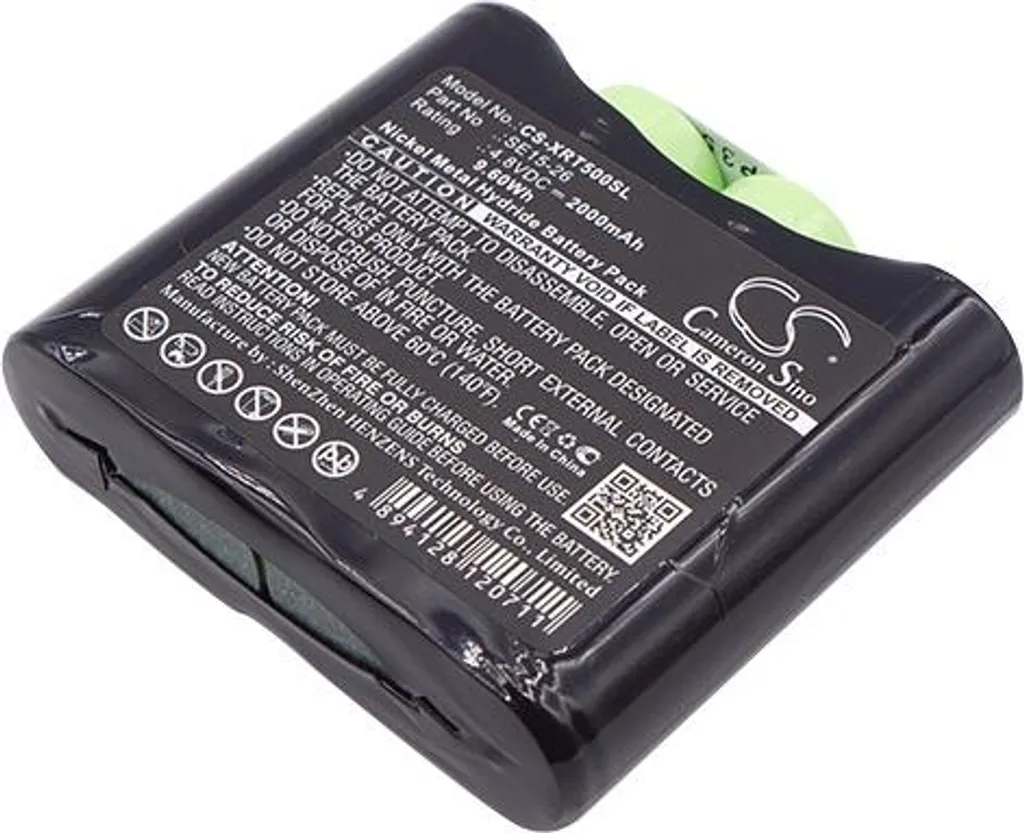 Batteria TECHTEK per X-Rite 500-530 - Sostituzione SE15-26 4.8V 2Ah