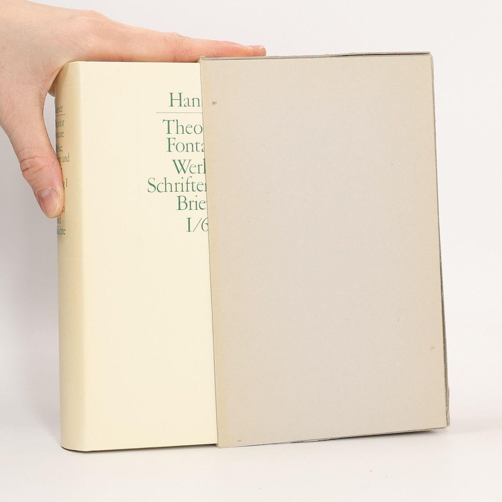 Werke, Schriften und Briefe. Abteilung I. Band 6 | Theodor Fontane