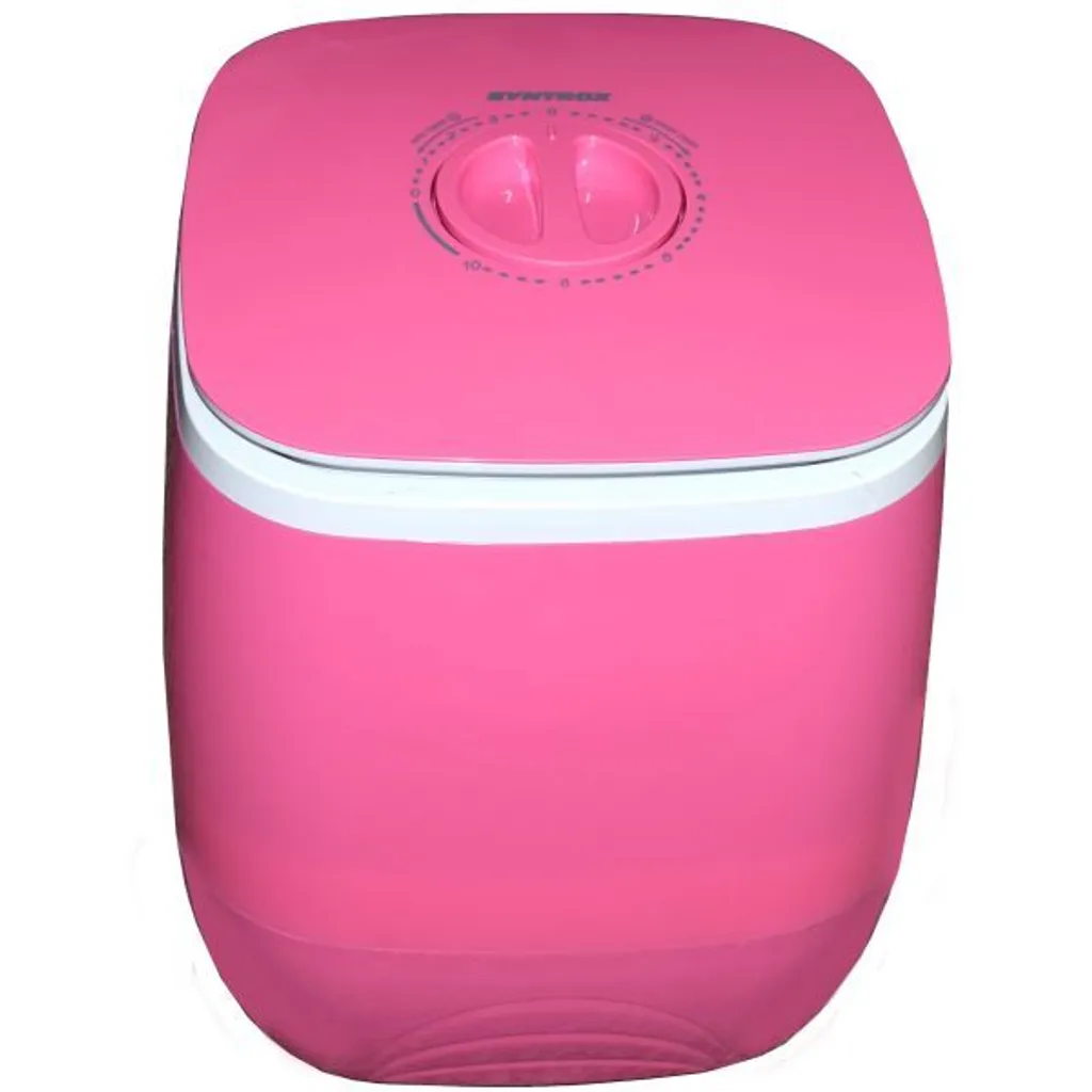 Machine à Laver de Camping Syntrox 2kg Rose Mini Format 150W Essorage - 3