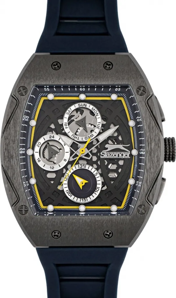 Montre Slazenger SL.09.2257.2.03 Bleu Marine avec Cadran Multifonction