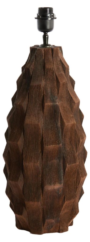 Light & Living - tischlampe - Takabe - braun - holz - einzelne leuchte - E27 - 7040964