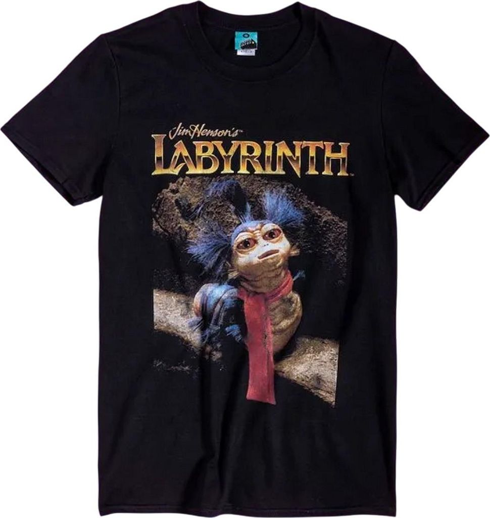 Labyrinth - T-Shirt für Herren/Damen Uni TT308 (M) (Schwarz)