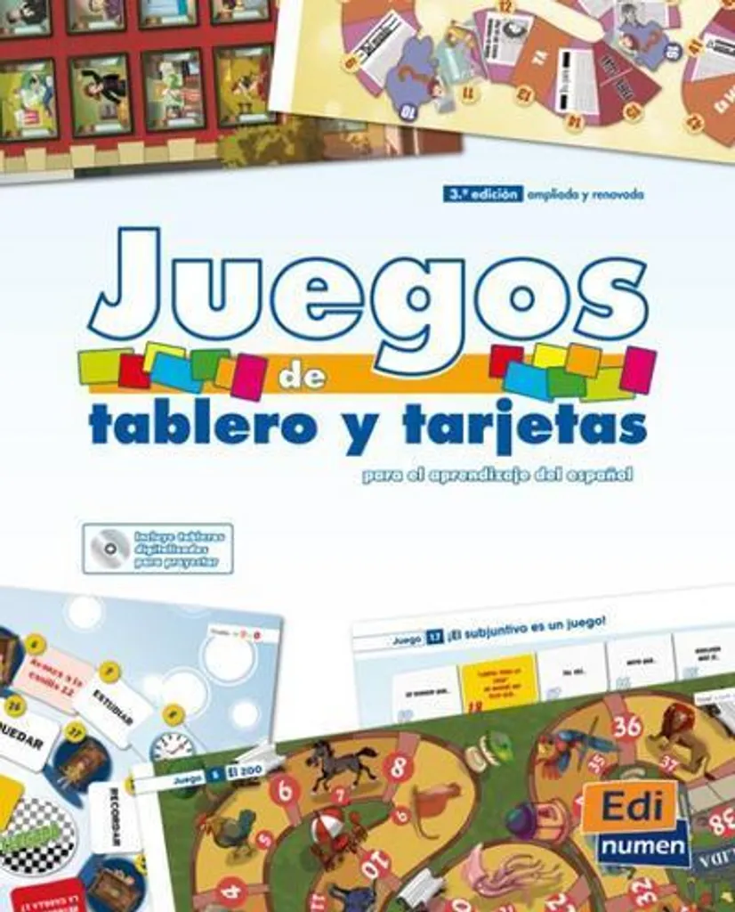 Coffret de jeux de société familiaux et cartes avec contenu multimédia