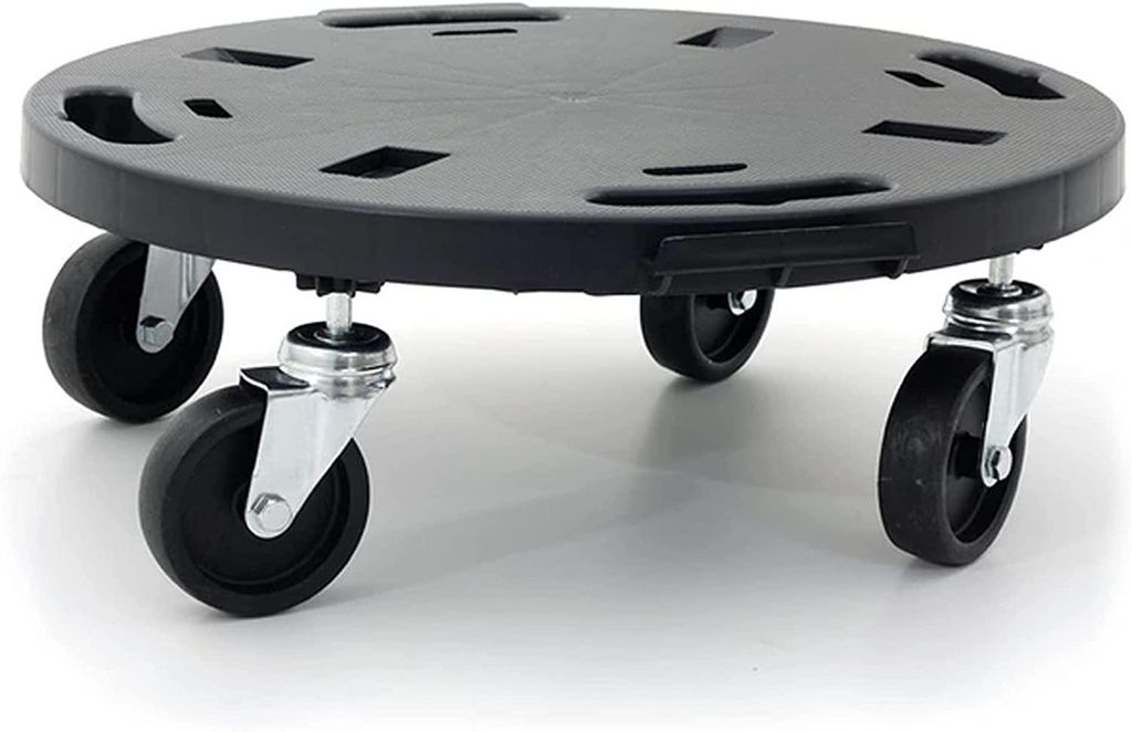 Carrello sottovaso sposta tutto tondo piano 40 cm con ruote Immagine del prodotto 