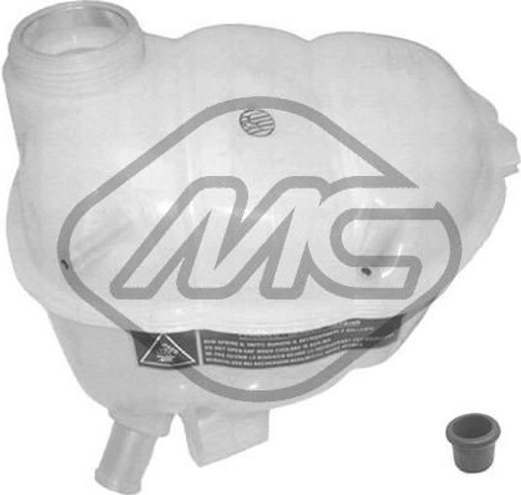 Metalcaucho Wasserkasten Kühler 03630 für OPEL VECTRA B (36) PP (Polypropylen) 0,46kg 460g