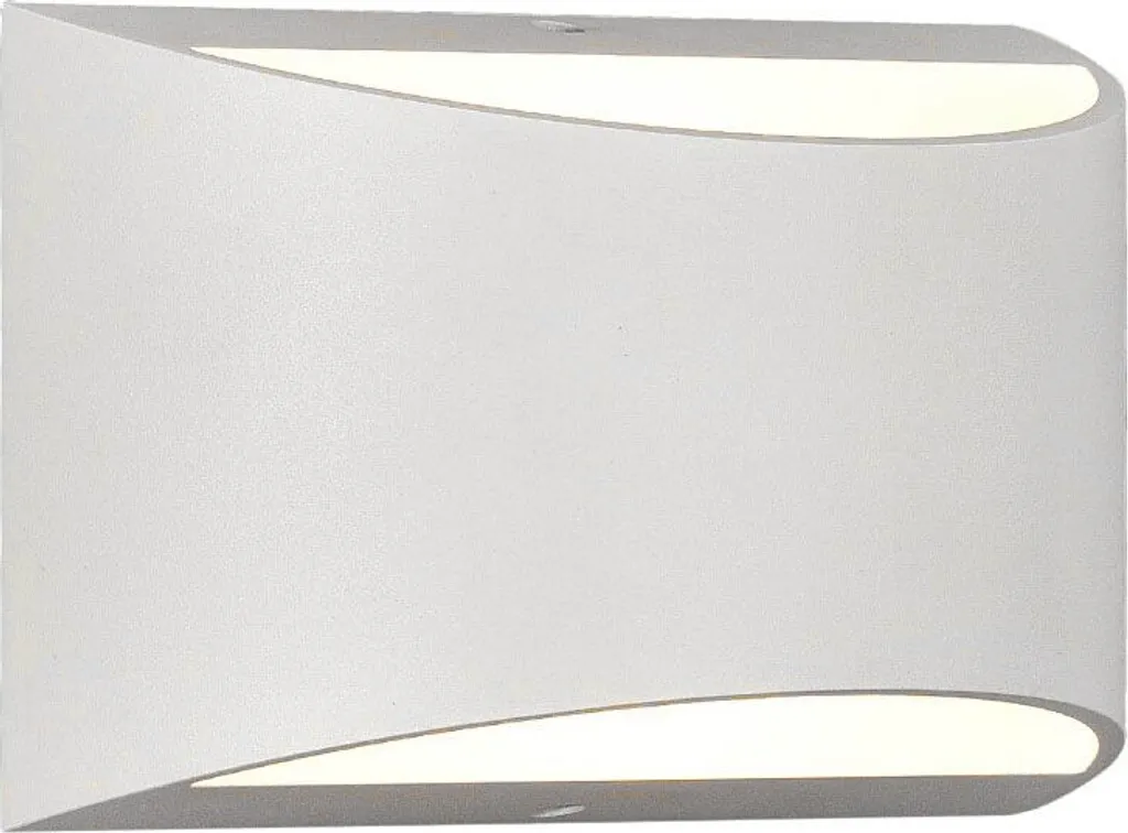 Applique murale LED anti-éblouissement IP54 V-TAC 9W blanche 4000K
