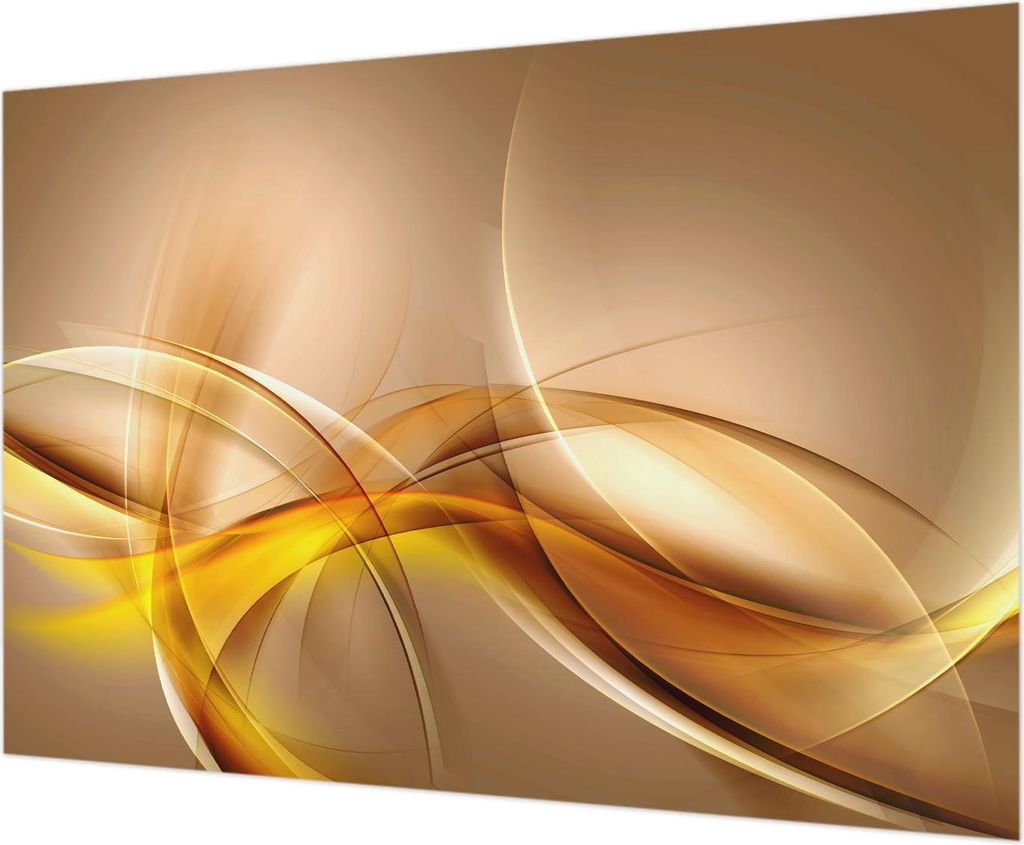 Wandtapete - Dekorative Tapete für Wohnzimmer - Tapetenfolie für Wanddekoration - 208x146 cm - Sanfte Linien