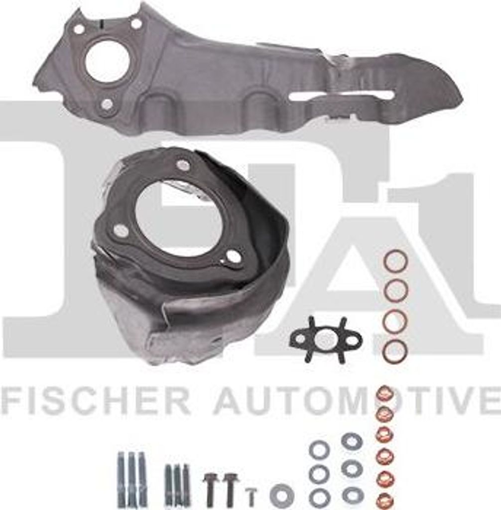 FA1 KT220250 Montagesatz, Turbolader OE kompatibel mit C-Klasse, Vito, Qashqai, X-Trail, Vivaro, Fluence, Scenic, Megane, Trafic
