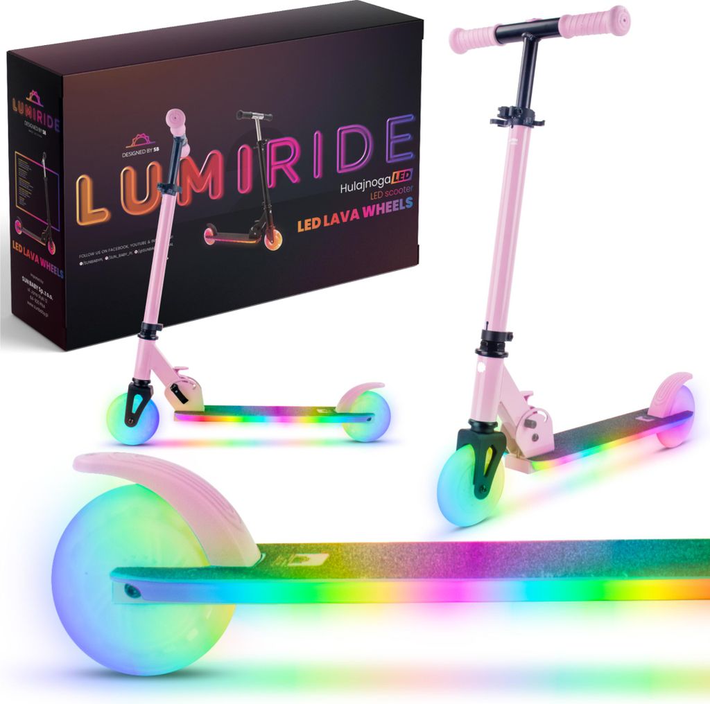 Monopattino per bambini LUMI RIDE monopattino a due ruote Immagine del prodotto 