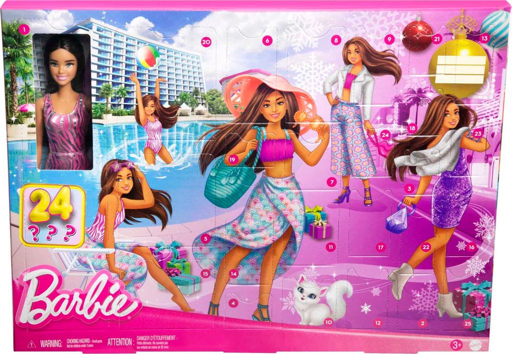 Barbie Fashionistas HKB09, Lalka modowa, Damski, 3 lat(a), Zdjęcie produktu 