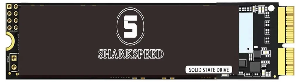 SSD SharkSpeed 512 Go M.2 PCIe Haute Vitesse NAND Flash pour iMac Mac