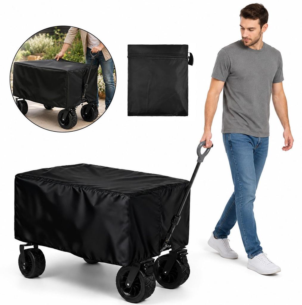 Bollerwagen Abdeckung wasserdicht 210D, Schutzhaube für Produktbild 