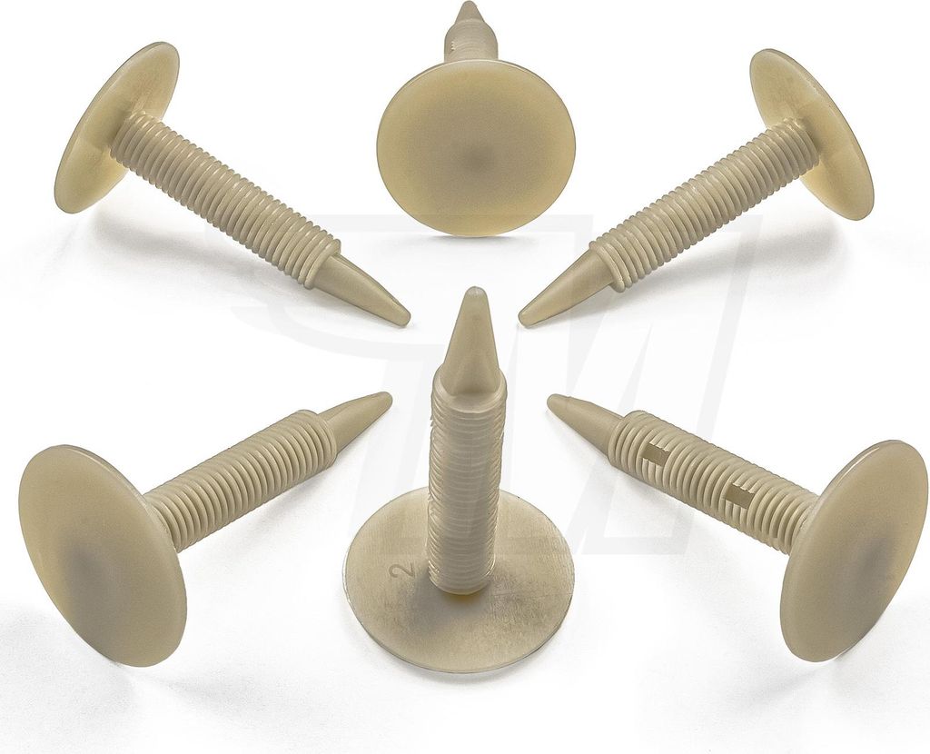 15x Befestigungs Clip für Chrysler, Jeep, Fiat Verkleidung Stoßstange | K04857182AA