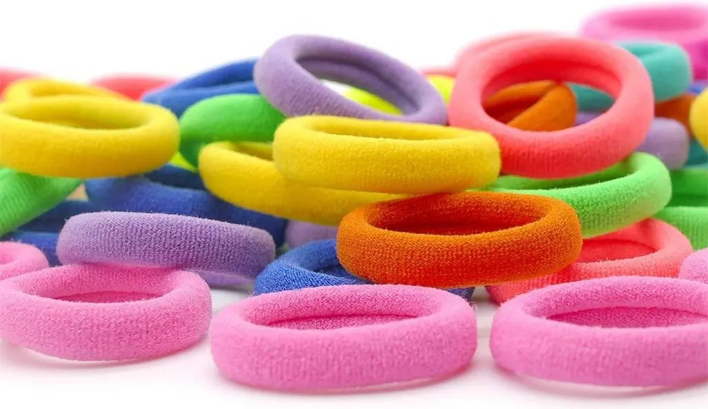 84 Elastici Per Capelli Morbidi In Nylon E Spandex, Multicolore - Per Coda Di Cavallo, Braccialetti, Fest