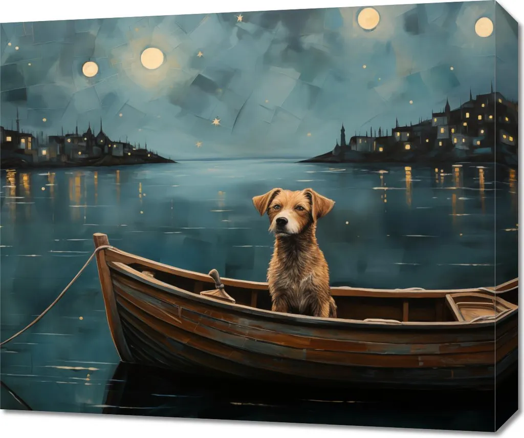 Decorazione Parete 60x50 Avventura di Mezzanotte - Qualità Garantita