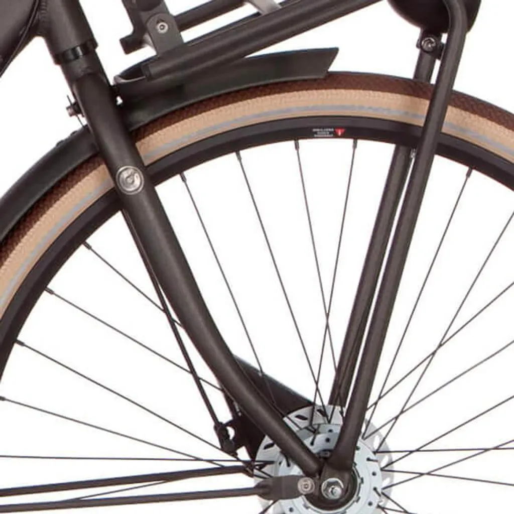 Fourchette Cortina U4 D Noir Or Mat - Pièce de Rechange Vélo d'Origine