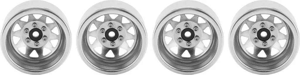 Jantes RC 1,9 Anti-Déformation en Aluminium pour une Conduite Stable et Sûre