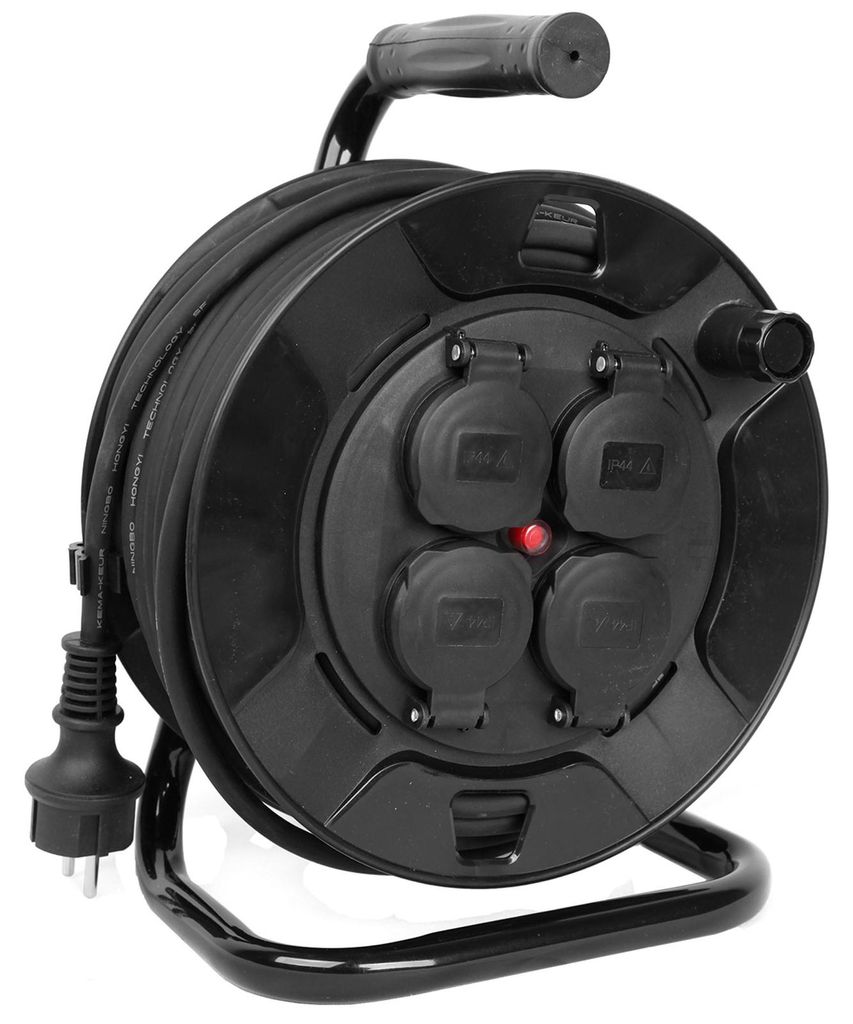 LEX Profi Kabeltrommel 25m Outdoor Ip 44 Stabilen Produktbild 