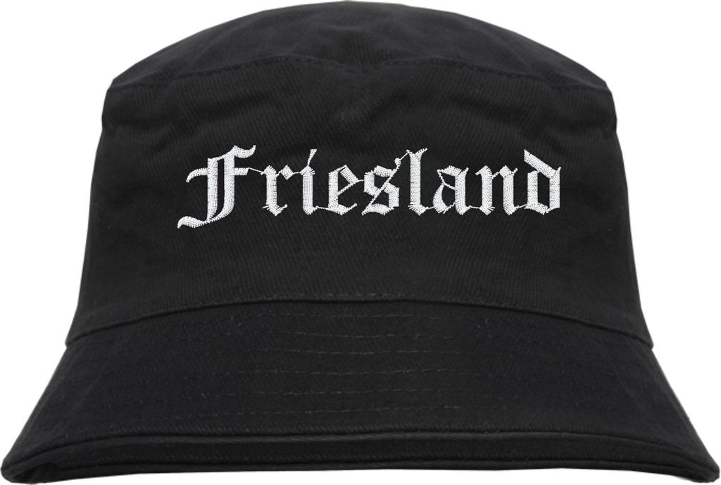 Friesland Fischerhut - Altdeutsch - bestickt -  Bucket Hat Produktbild 