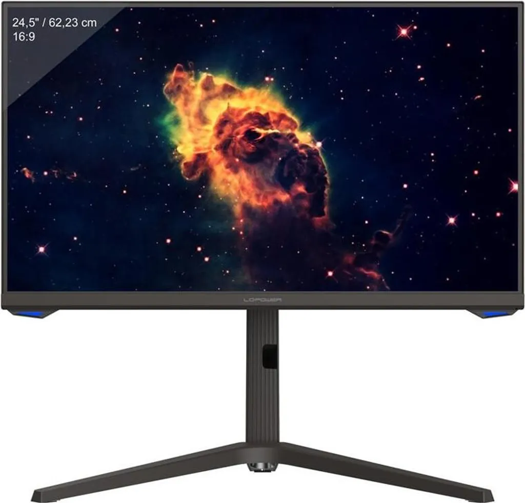 Moniteur gaming 144Hz Full HD de 24,5" pour PC fixe LC-Power